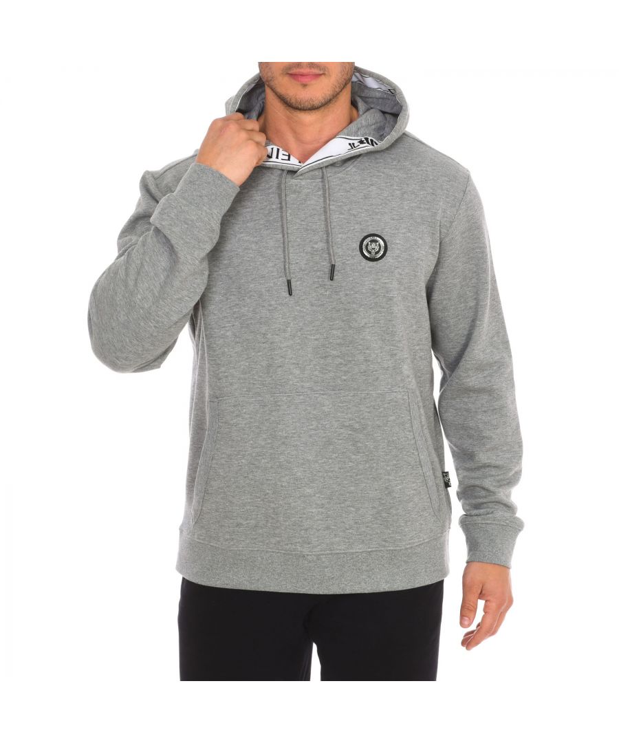 Plein Sport FIPSC610 Mens hoodie - Grey - Size Small
