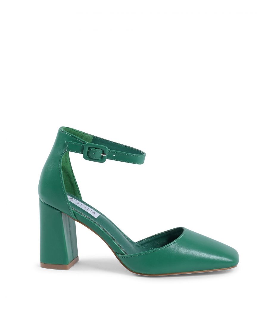 By: 19V69 Italia - Detail: HLL0127 VERDE - Colour: Green - Composition: 100% SYNTHETIC LEATHER - Sole: 100% TUNIT - Heel: 7 cm - Made: CHINA