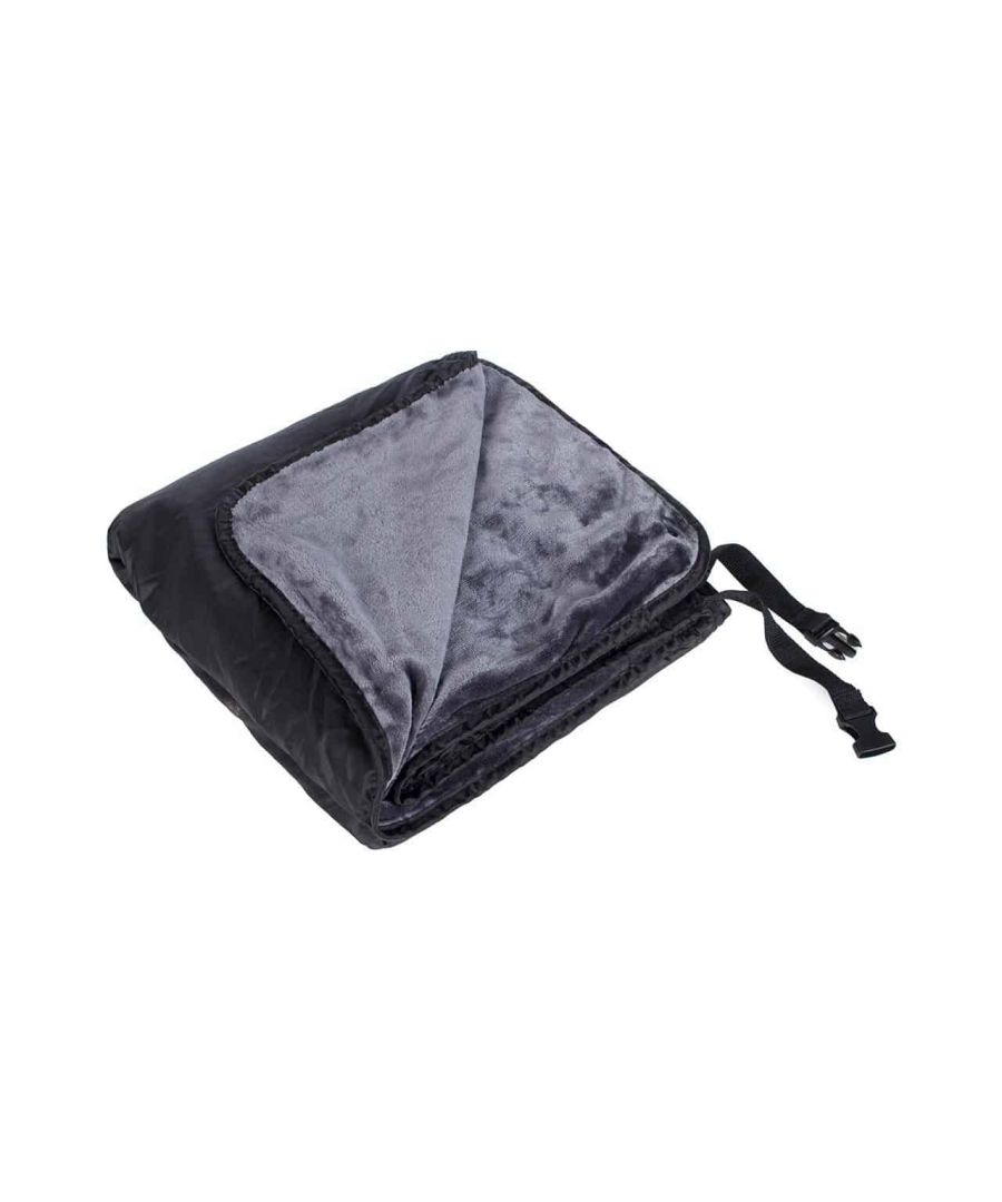 Image for Soft Fleece Camping Picnic Blanket with Waterproof Backing in Bag