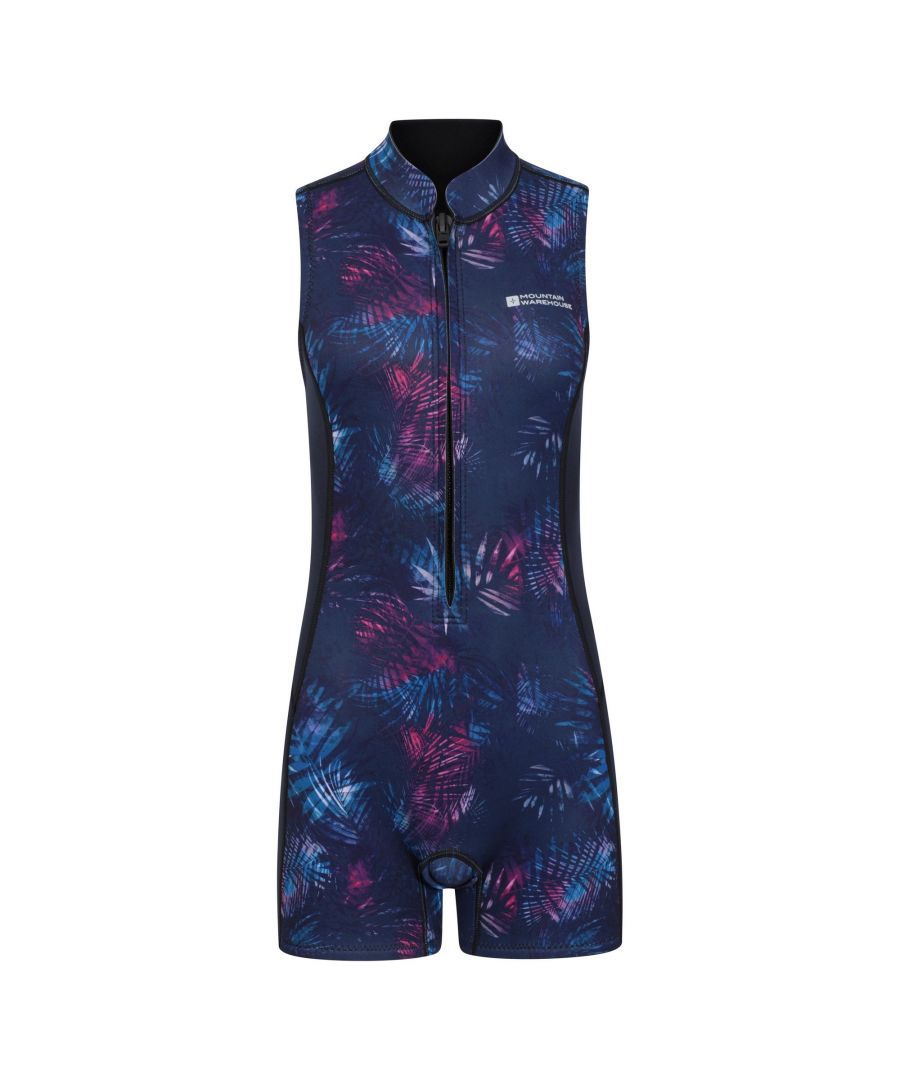 Mountain Warehouse Womens/Ladies Shorty Sleeveless Wetsuit (Navy) - Size UK 12-14 (Womens)