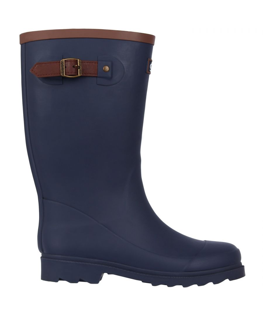 > Boot Height: Calf > Fastenings: Slip On > Heel Height: Flats > Upper Material: Synthetic > Sole: Rubber Sole > Weatherproof: Waterproof > Lining: Synthetic > Style: Wellies