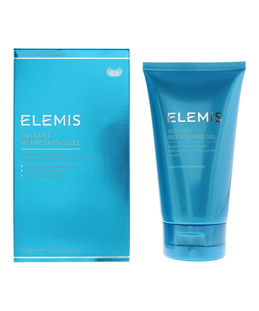 The Elemis Instant Refreshing Gel is a muscle reviving body gel that's been formulated with soothing Arnica, Camphor, Birch, Menthol and Witch Hazel. The Gel has been created to quicky deliver relief to tired and tense muscles. The gel helps to relieve muscle tension all over the body, including across the shoulders, legs, feet, neck, temples and forehead.