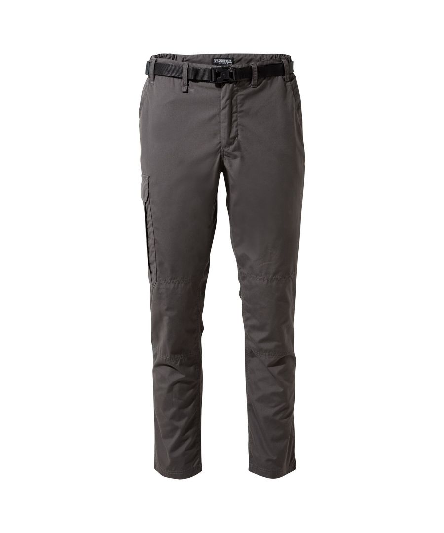 Craghoppers Mens Kiwi Slim Trousers (Bark) - Multicolour - Size 40W/34L