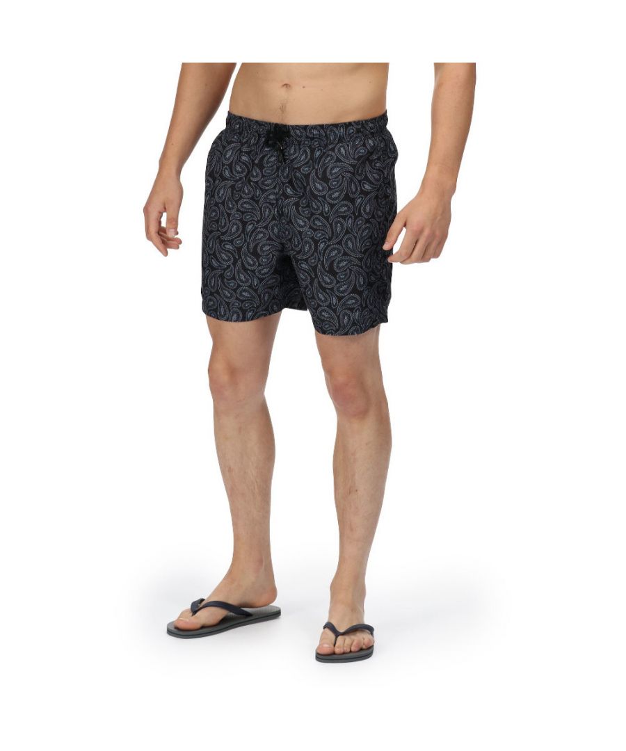 Image for Regatta Mens Loras Adjustable Wicking Summer Swimming Shorts