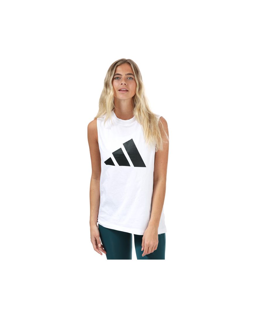 Image for Women's adidas Sportswear Mesh Tank Top in White