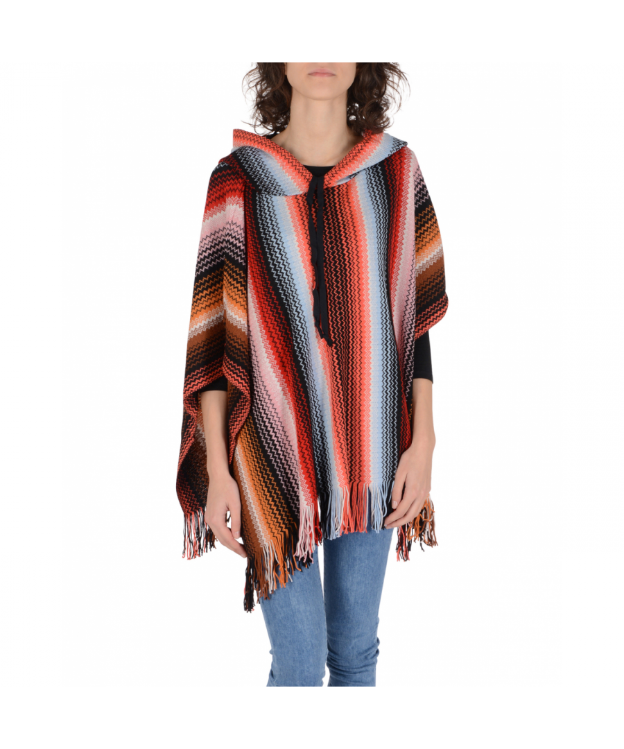 Image for Missoni Womens Poncho Multicolor 1P2YWMD66850002