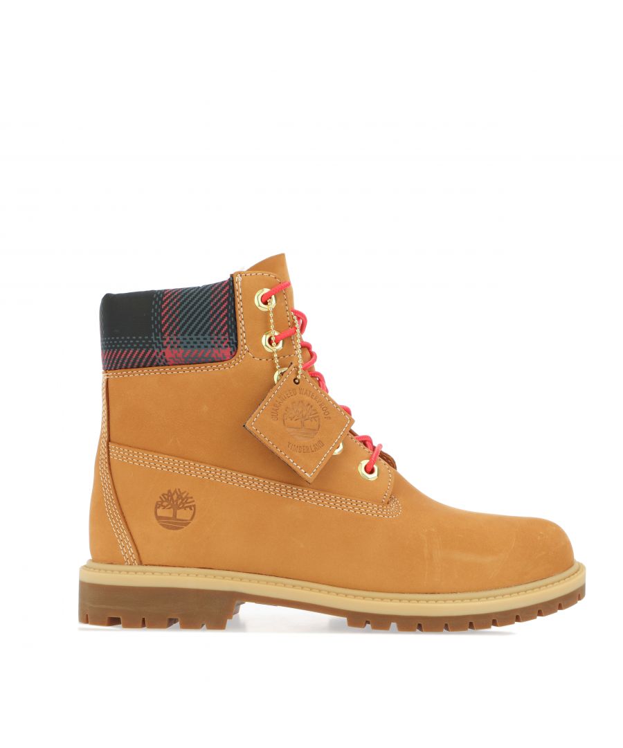 Timberland Heritage 6 inch waterdichte boots voor dames, tarwegeel