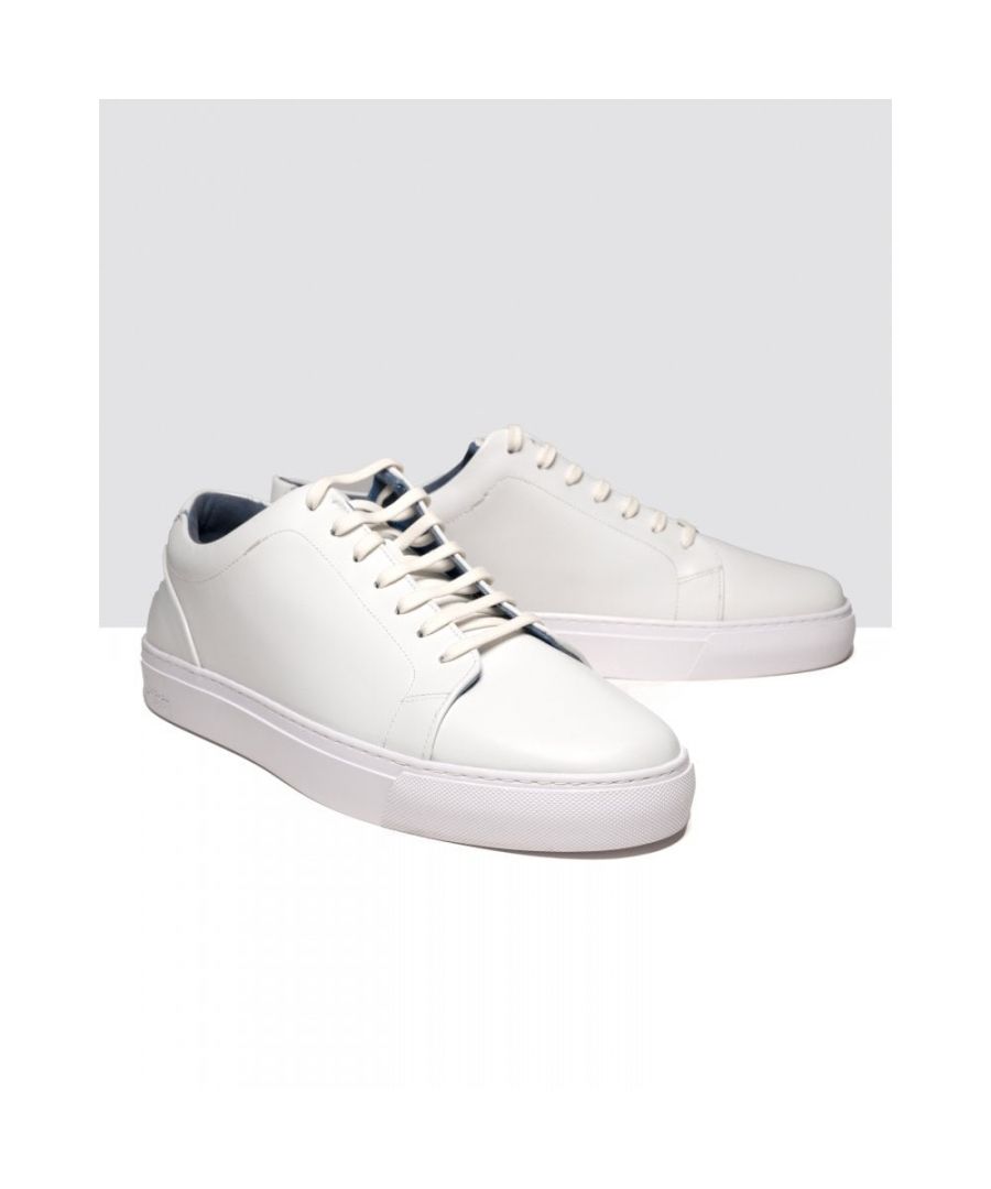 Oliver Sweeney signature low top cupsoles, crafted from the finest calf leather and finished by hand. \nCupsole constructionCalf leather upperLeather lining Rubber cupsoleFolded seam detail\nLining colours may vary.\nMade in India\nHAYLLE