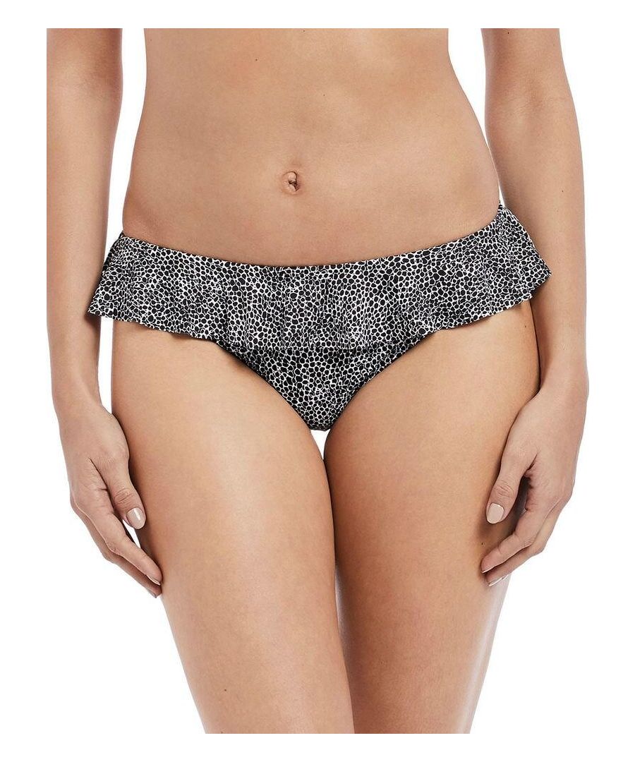 Freya Womens Run Wild Italian Bikini Brief - Black - Size Small