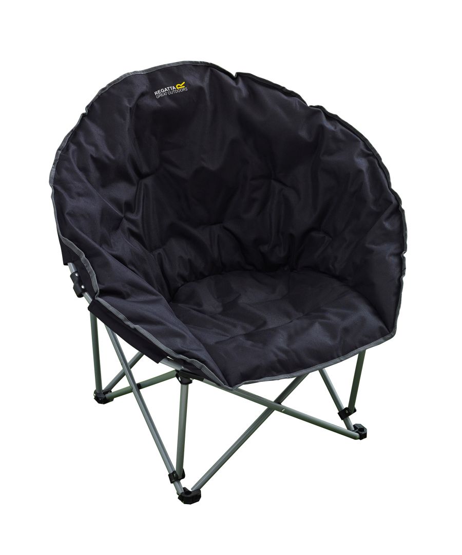 Image for Regatta Great Outdoors Castillo Folding Camping Chair (Black)