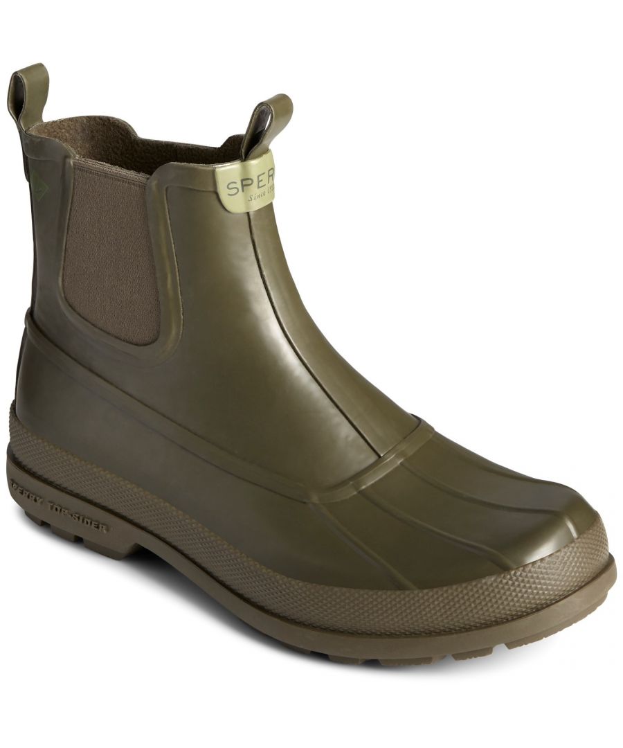 Image for Sperry Cold Bay Rubber Chelsea Male Mens Boots OLIVE