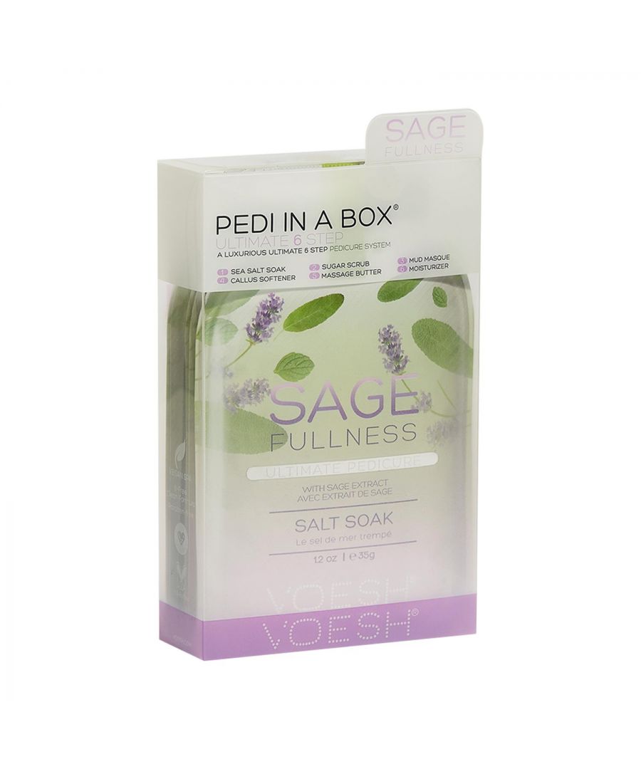 Image for Voesh 6 Step Pedi in a Box Sage Fullness