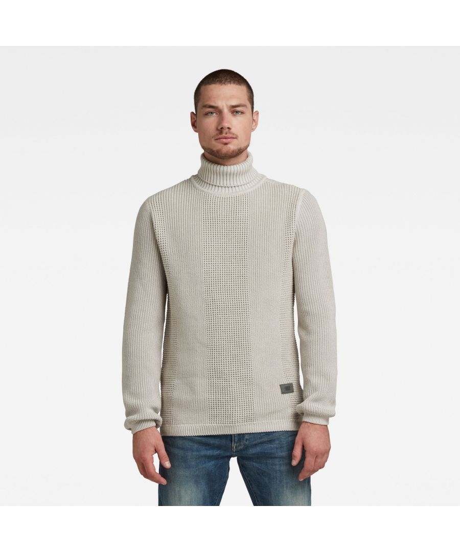 Image for G-Star RAW Structured Turtleneck Knitted Sweater