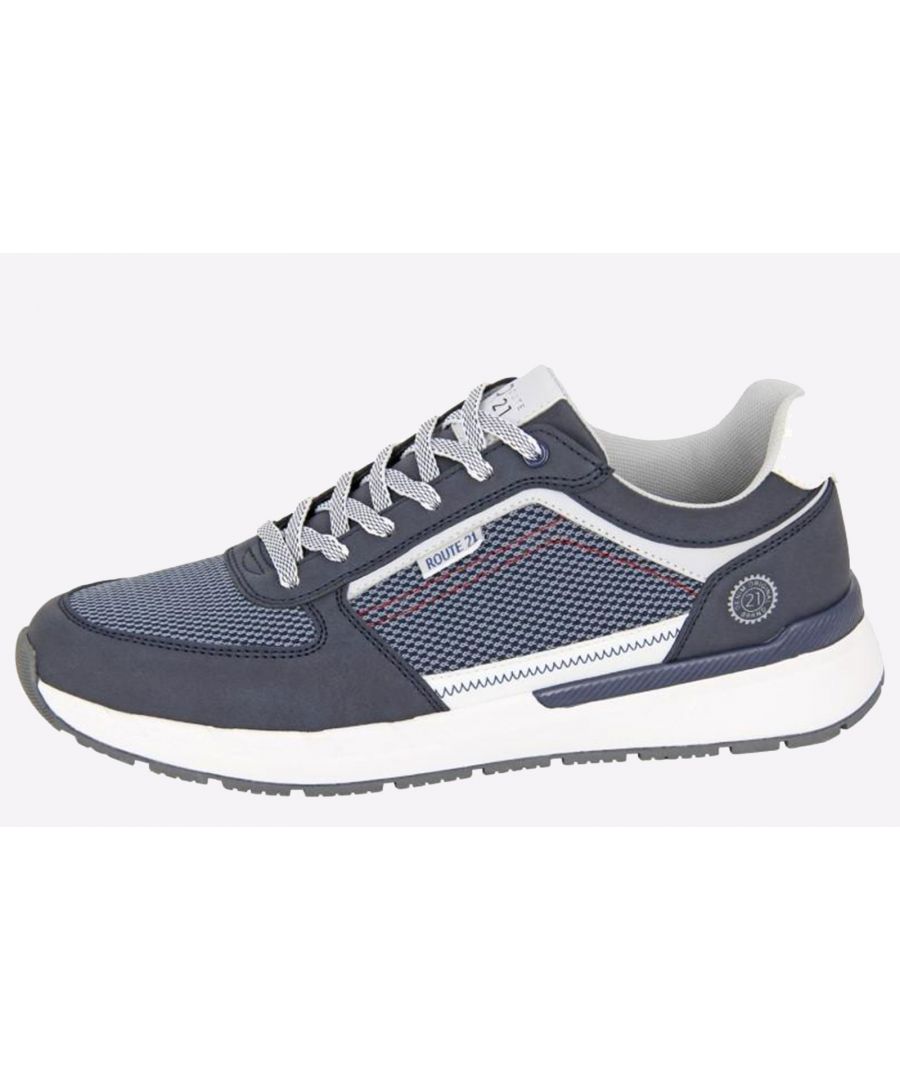 R21 Original Santiago Trainers Mens - Navy - Size UK 12