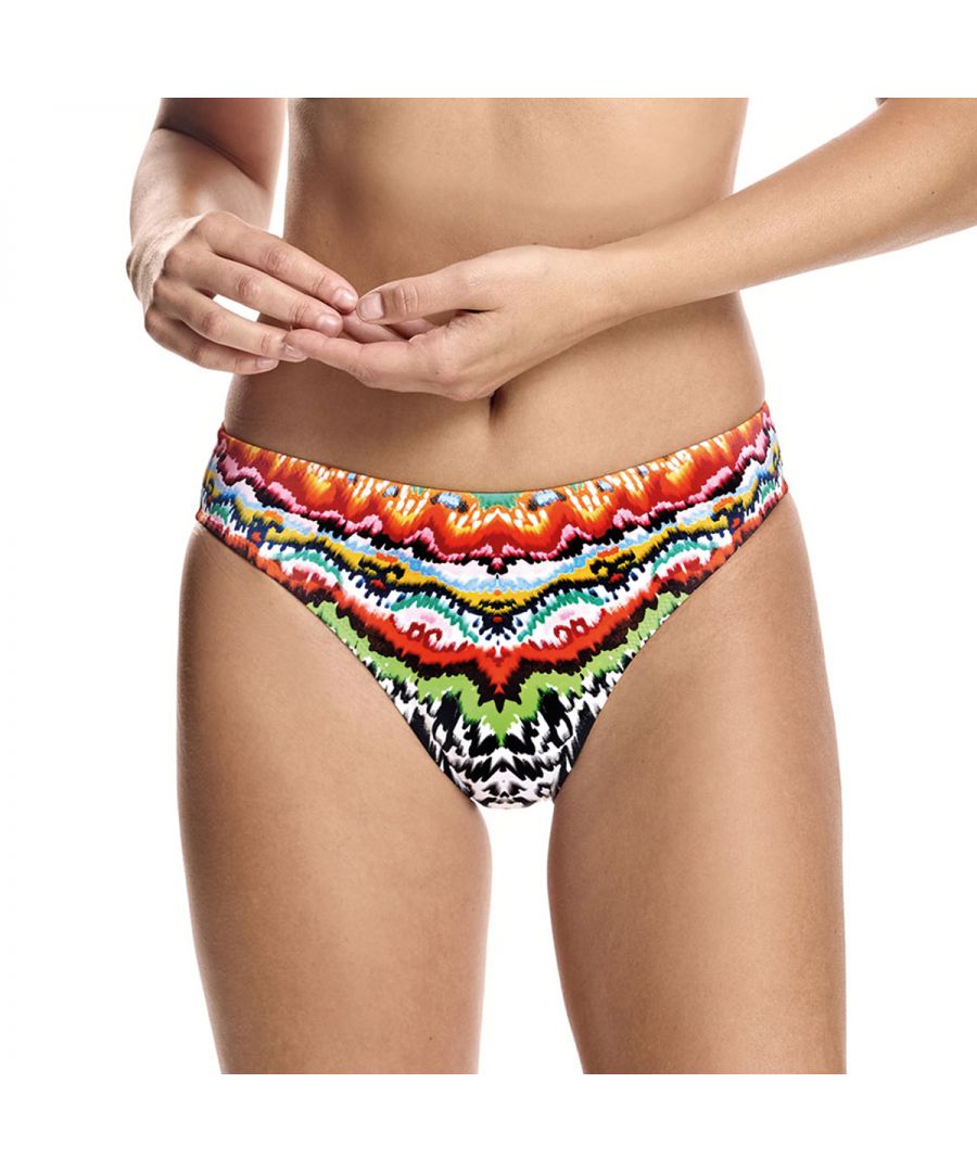 ORY Womenss high leg bikini bottom W231155 - Multicolour - Size Medium/Large