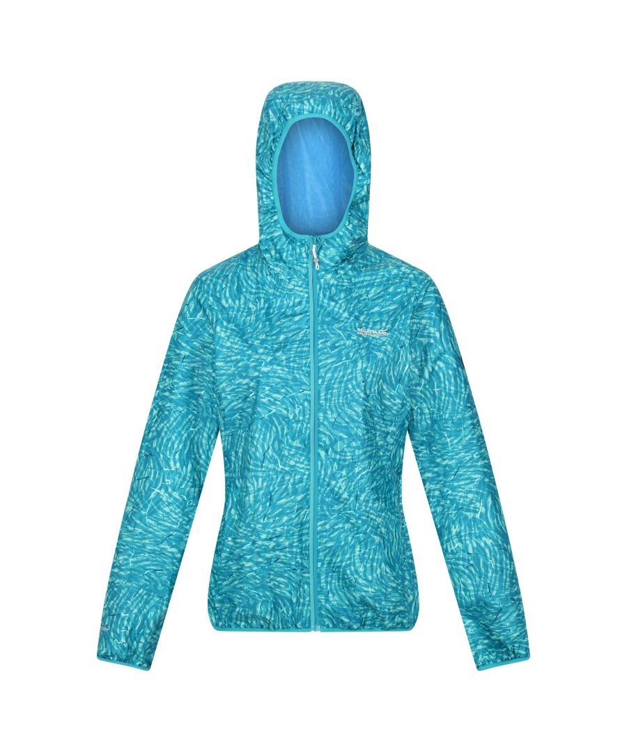 Image for Regatta Womens/Ladies Serenton Foil Waterproof Jacket (Enamel)