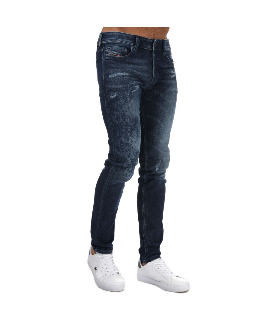 Men's Diesel Sleenker-X Skinny Jeans in Denim