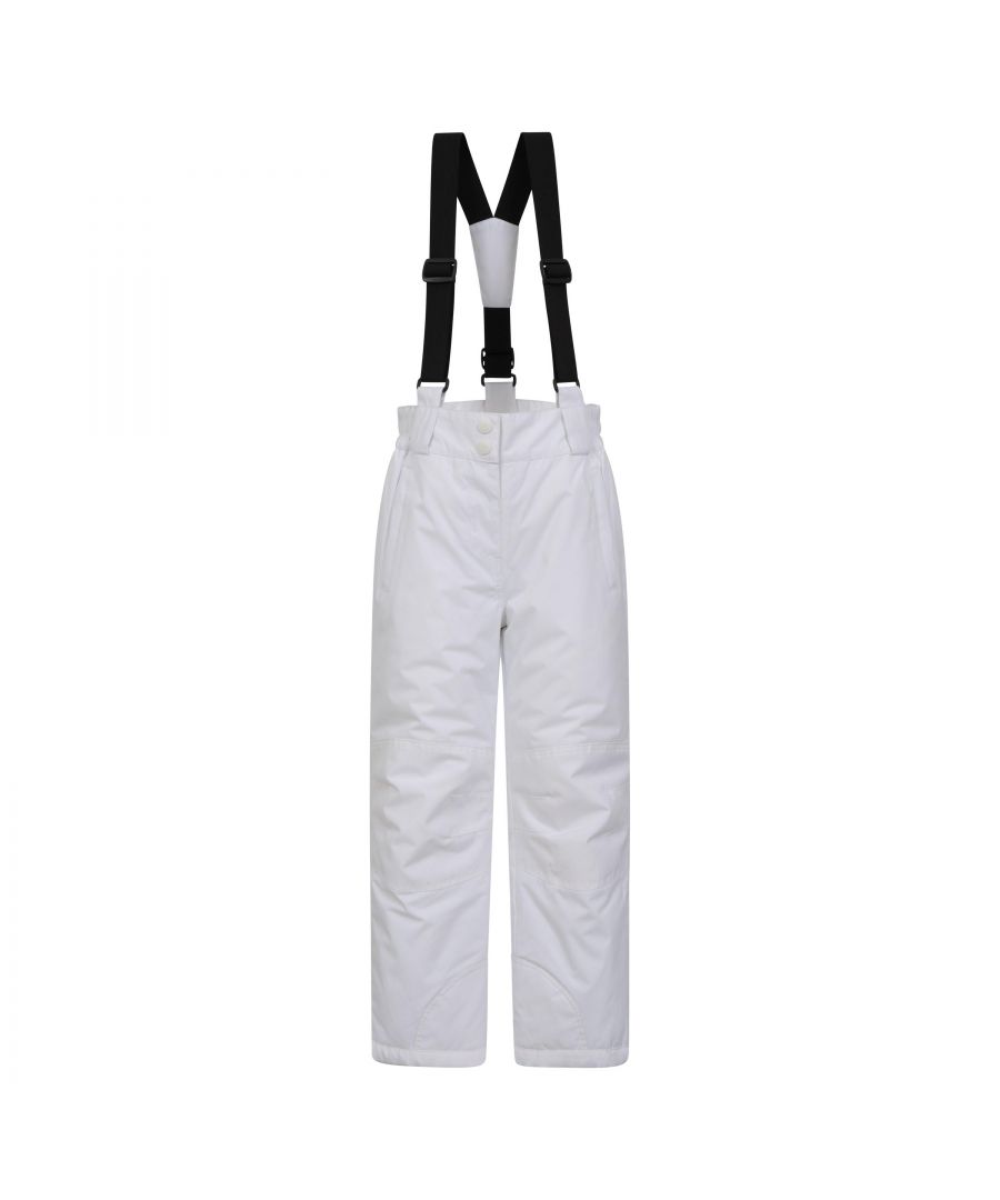 Mountain Warehouse Childrens Unisex Childrens/Kids Honey Ski Trousers (White) - Size 13Y