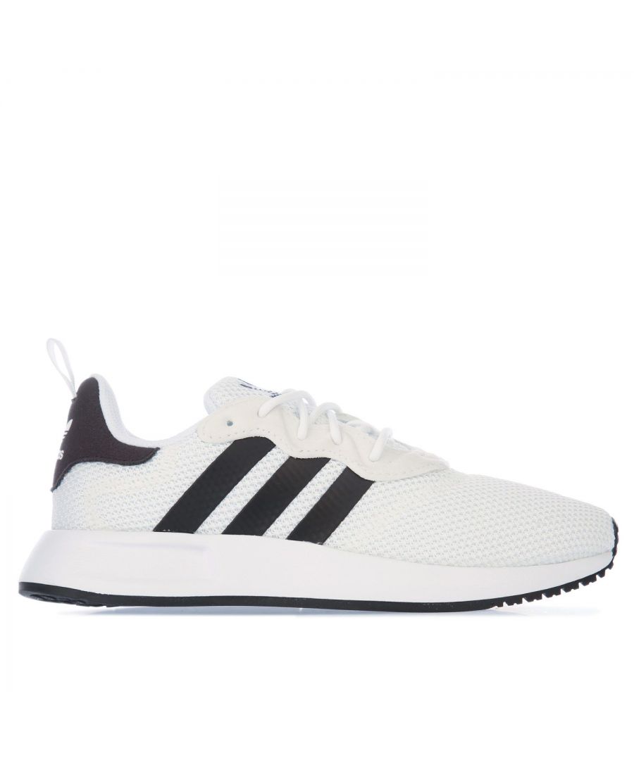 Mens adidas Originals X_PLR S Trainers in white black.- Mesh and synthetic suede upper.- Lace closure. - Padded ankle and tongue. - OrthoLite® sockliner. - Textured feel.- Heel tab for easy on-off.- Snug fit.- EVA midsole. - Textile and Synthetic upper  Textile lining  Synthetic sole. - Ref.: EF6094J