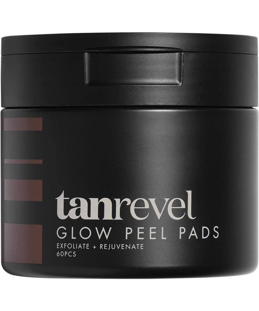 Skin prep for maximum tanning results\n\n\n\n\n\nCircular pads for the face and body to prepare skin for self-tanning\n\nEnriched with AHA, BHA and vitamins to exfoliate and cleanse skin\n\nHelps application of fake tan and maintaining a constant healthy glow\n\nRecommended use 18-24 hours before using Tanrevel formulas\n\nStimulates new cell production which reduces redness and reduces pore\n\nMade without parabens, oils and alcohols and is 100% vegan\n\n\n\n\n\nThese Tanrevel Glow Peep Pads will become a vital step in your tanning routine; if you want your tan to last well and maintain its flawless colour, the simple rule is, you have to prep the skin. These pads are advised to be used, 18-24 hours before the tanning process. Simply, wipe the pads all over the body, using whatever motion you prefer and then press the pads over more delicate areas.\n\nThese Tanrevel Glow Peel Pads are enriched with AHA and BHA to help exfoliate dead cells, remove dirt and other impurities from the skin which could be blocking pores. They also give moisture to the skin through the vitamin tree fruit extracts, this helps to strengthen the skin's barriers to relive dryness and create a longer-lasting tan. The longer our tan stays on, the less time we have to spend on re-applying..the dream!\n\n\n\n\n\nTanrevel Glow Peel Pads x 60\n\n\n\n\n\n READ MORE\n\n\n\n\n\nIt's as simple as\n\nStep 1: Apply on clean, dry skin.\n\nStep 2: Wipe the pads all over the body and make sure to pass over places that could have old residues of tan, such as elbows and knees.\n\nStep 3: Let the product soak in for around 2-3 minutes.\n\nStep 4: Rinse off with water and then follow with moisturiser.\n\nStep 5: In 18-24 hours, follow with the Tan Revel Pro Kit to achieve the perfect tan.\n\nExpert Tip: Always use SPF or suncream in the day when using this product.\n\n\n\n\n\n\n\n\n\n\n\n\n\n\n\n\n\nAdditional Information\n\n\n\n\n\nIngredients:\n\nWater, dipropylene glycol, decyl glucoside, glycolic acid, potassium hydroxide, phenoxyethanol, sorbitan oleate, polyglyceryl laurate, glycerin, polyglyceryl-4 laurate, ethylhexylglycerin, salicylic acid, sodium chloride, capryl glycol, vaccinium myrtillus fruit / leaf extract, butylene glycol, saccharum officinarum (sugarcane) extract, azelaic acid, allantoin panthenol 1, 2-hexanediol, citrus limon (lemon) fruit extract, citrus aurantium dulcis (orange) fruit extract, acer saccharum (sugar maple) extract, hippophae rhamnodies fruit extract, acetyl hexapeptide-8, copper tripetide-1.