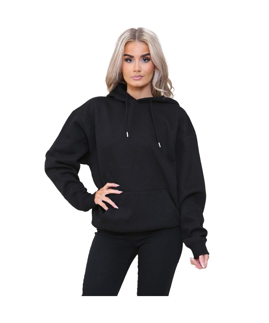 Kruze Women’s Oversized Hoodie featuring long sleeves and Pockets. This Long Hoodie Covers your Body well. Keeping your Body Warm and Comfortable. Ideal to use for Casual and Work wear.