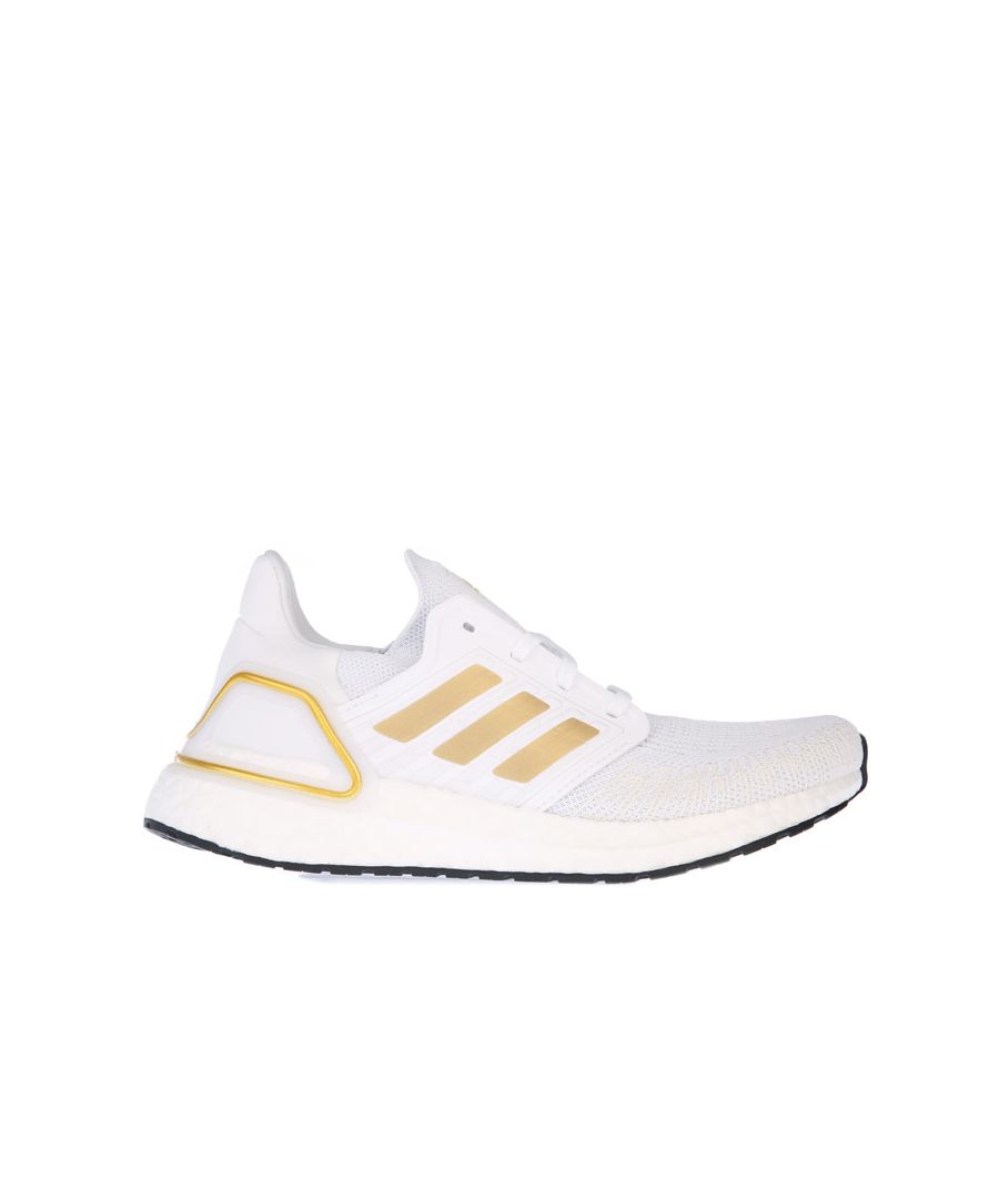 Image for Women's adidas Ultraboost 20 Running Shoes in White gold