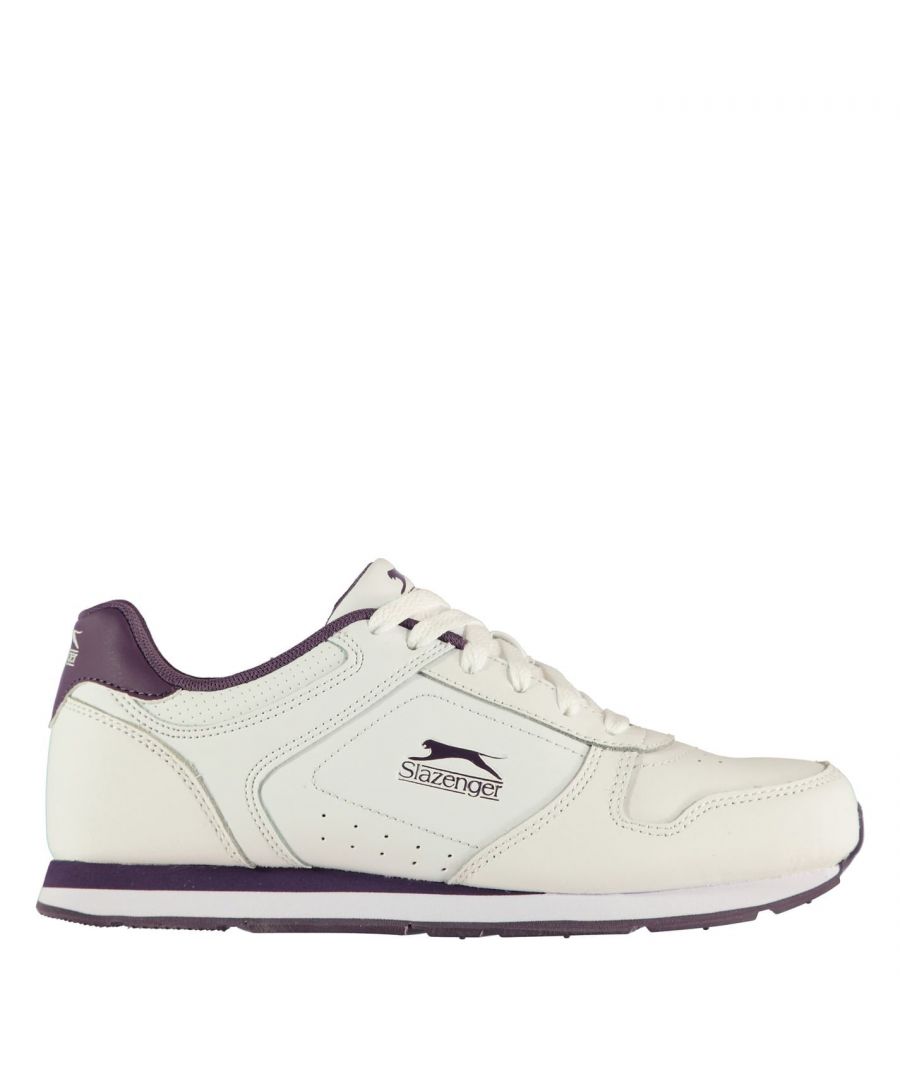 slazenger leopard print trainers