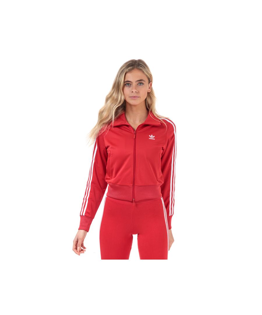 Image for Women's adidas Originals Firebird Track Top in Red