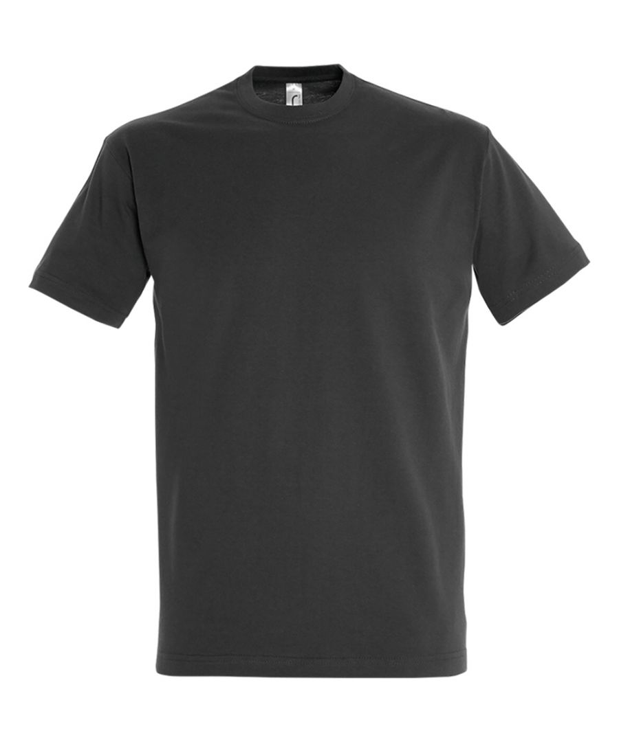 SOLS Heren Keizerlijke Zwaargewicht T-Shirt met korte mouwen (Muisgrijs)