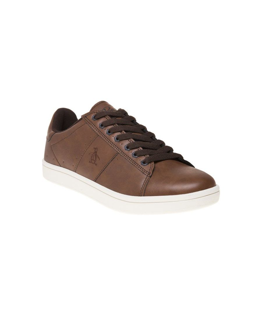 penguin steadman trainers brown
