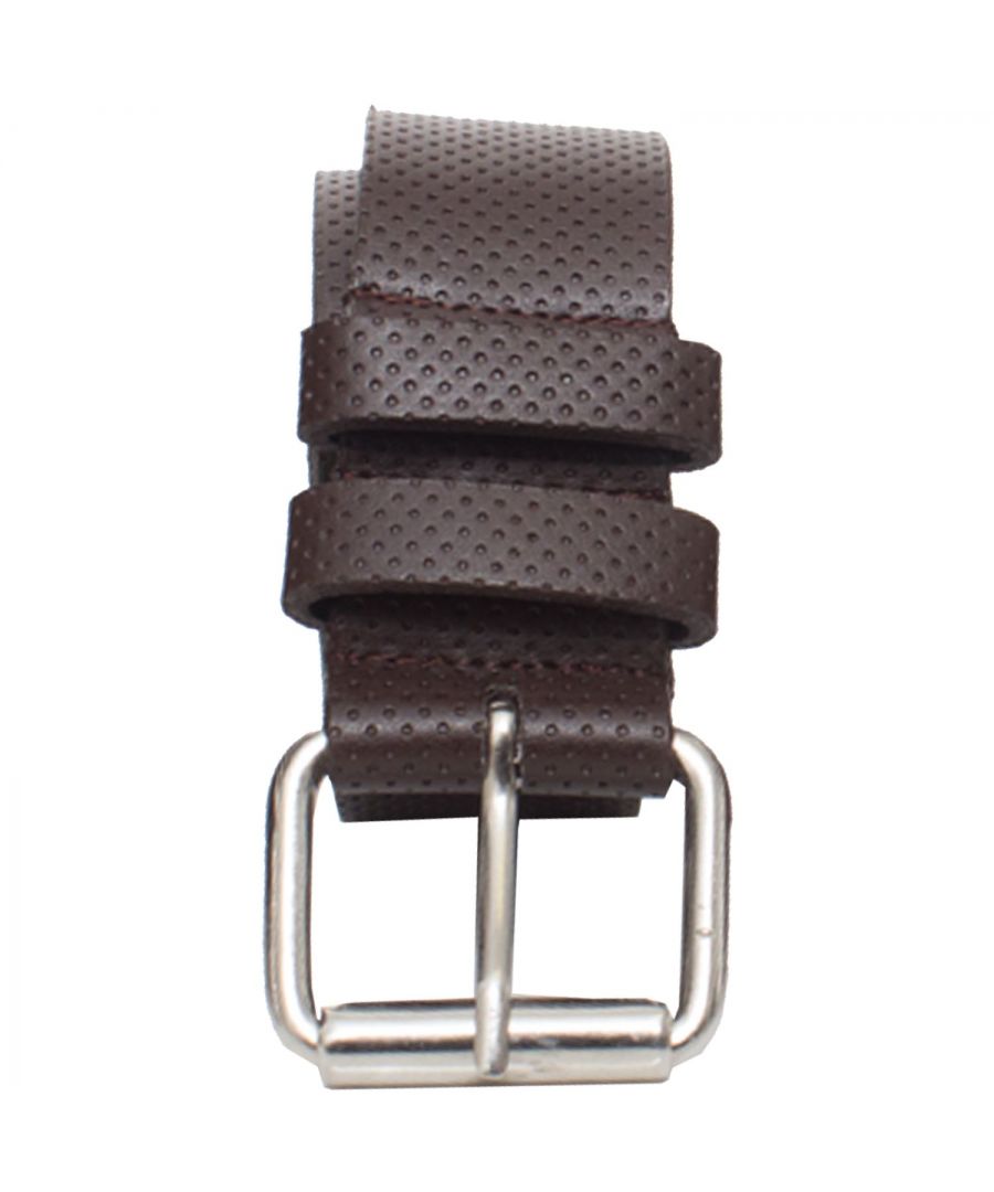 Image for Kruze Mens Brown Leather Belt