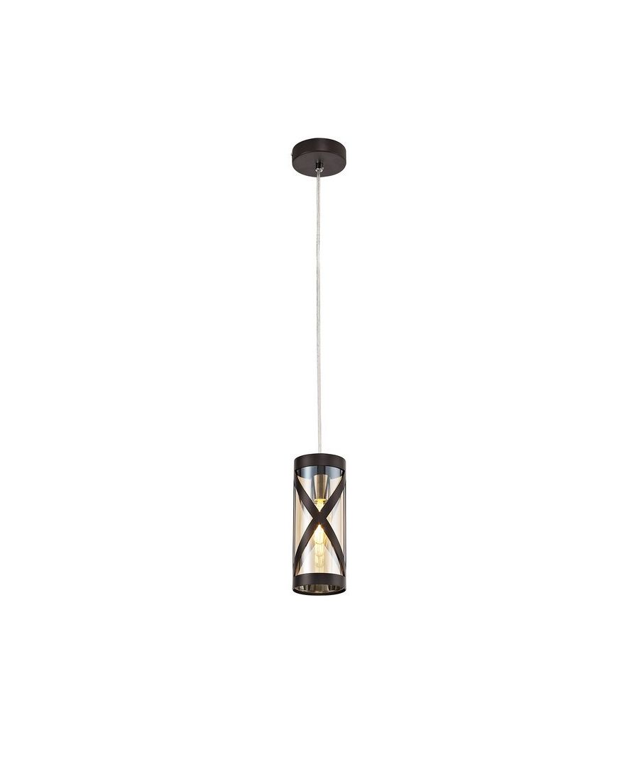 Finish: Oiled Bronze, Polished Chrome | Shade Finish: Amber | IP Rating: IP20 | Min Height (cm): 25 | Max Height (cm): 125 | Diameter (cm): 9 | No. of Lights: 1 | Lamp Type: E14 | Dimmable: Yes - Dimmable Lamps Required | Wattage (max): 40W | Weight (kg): 0.55kg