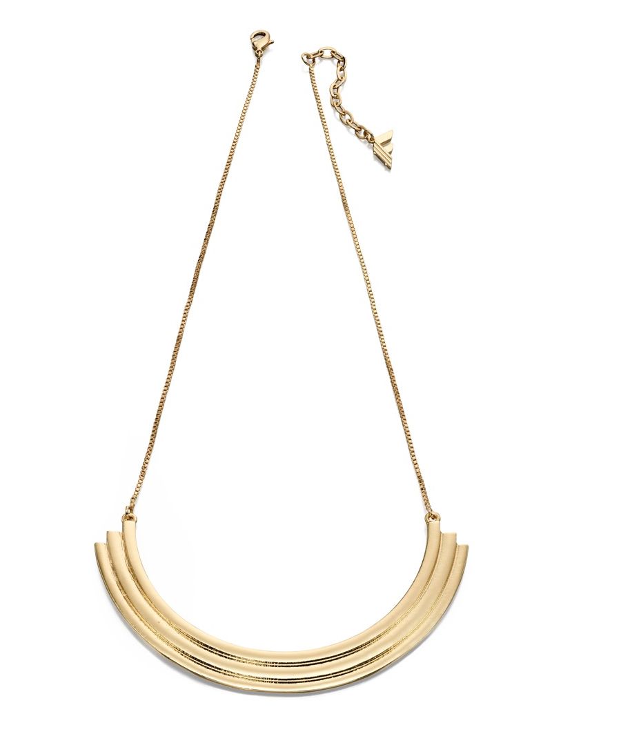 Image for Fiorelli Fashion Gold Plated Tubular Collar Necklace 43cm + 5cm
