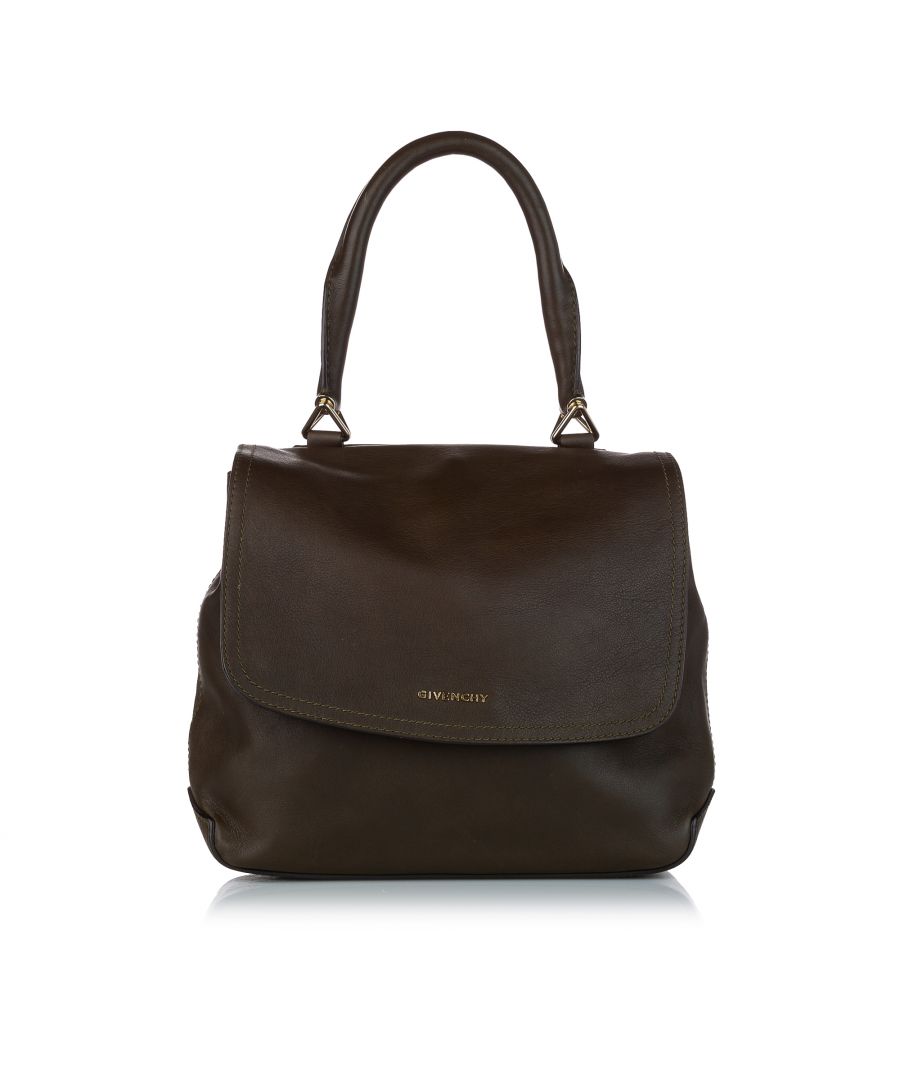 Vintage Givenchy Leather Handbag Brown