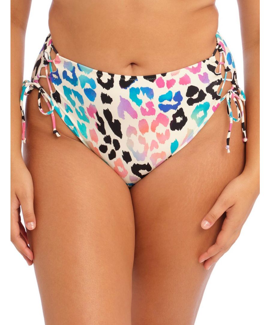 Elomi Womens 801470 Party Bay Bikini Brief - Multicolour Elastane - Size 26 UK