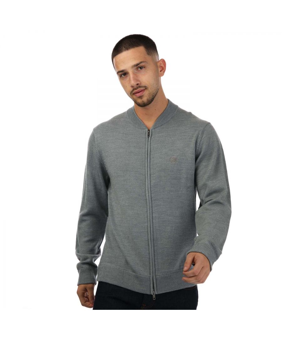 Ted Baker Bump gebreid poloshirt met korte mouwen voor heren, roze