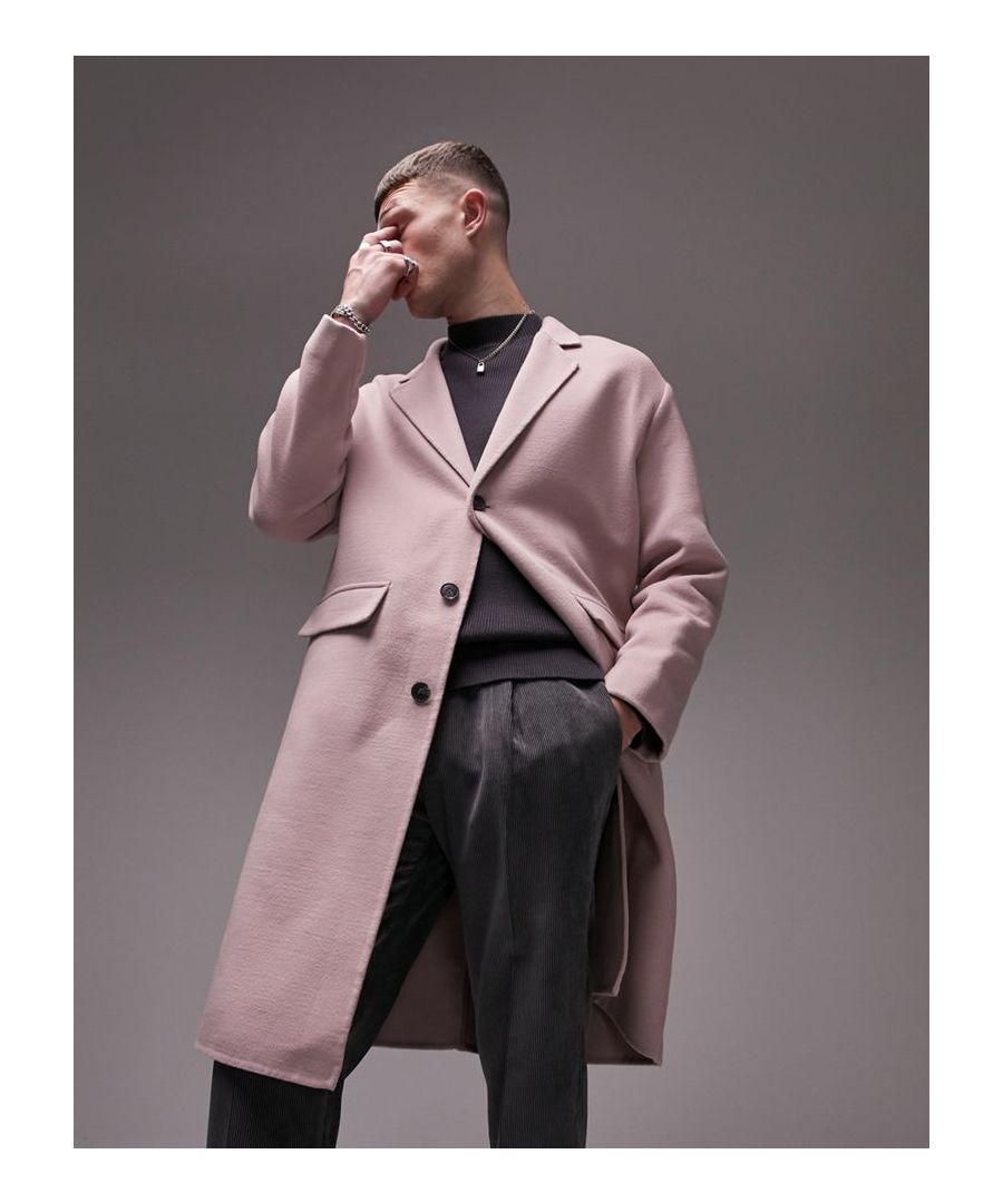 Jackets & Coats by Topman Welcome to the next phase of Topman Notch collar Button placket Side pockets Relaxed fit Sold by Asos