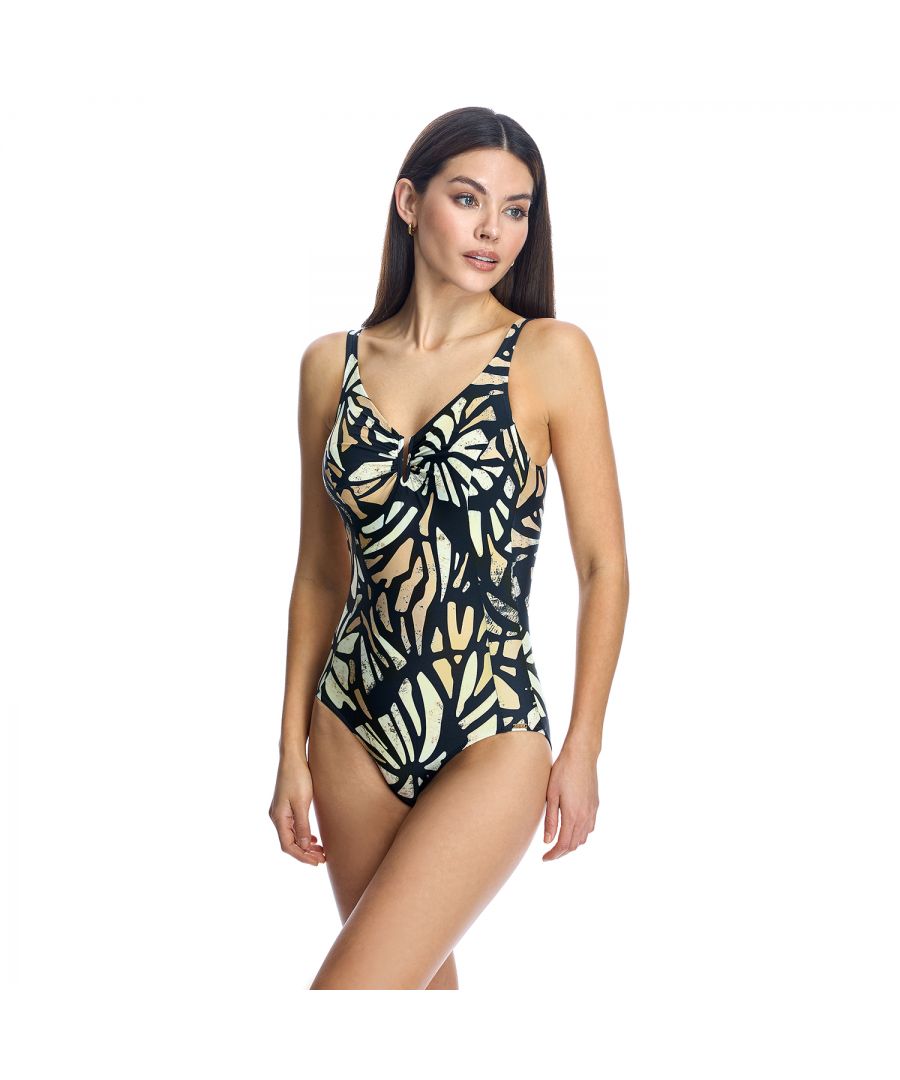 ORY Womens V-neck swimsuit W240370 woman - Black - Size 46C