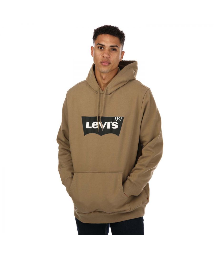 Levi's B&T Graphic hoodie voor heren, kaki