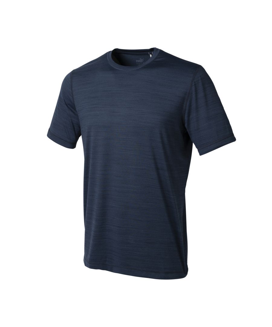 PRODUCT STORY Tee off like a pro in this sleek golf polo from our GRYLBL collection. With ultra-soft CLOUDSPUN fabric and moisture-wicking technologies, you'll feel as good as you look. FEATURES & BENEFITS CLOUDSPUN: Custom-milled performance poly/spandex blend, this fabric meets the highest performance standards while still feeling like an ultra soft cottondryCELL: Performance technology designed to wick moisture from the body and keep you free of sweat during exercise DETAILS Regular fitCrew neckSignature PUMA design elements
