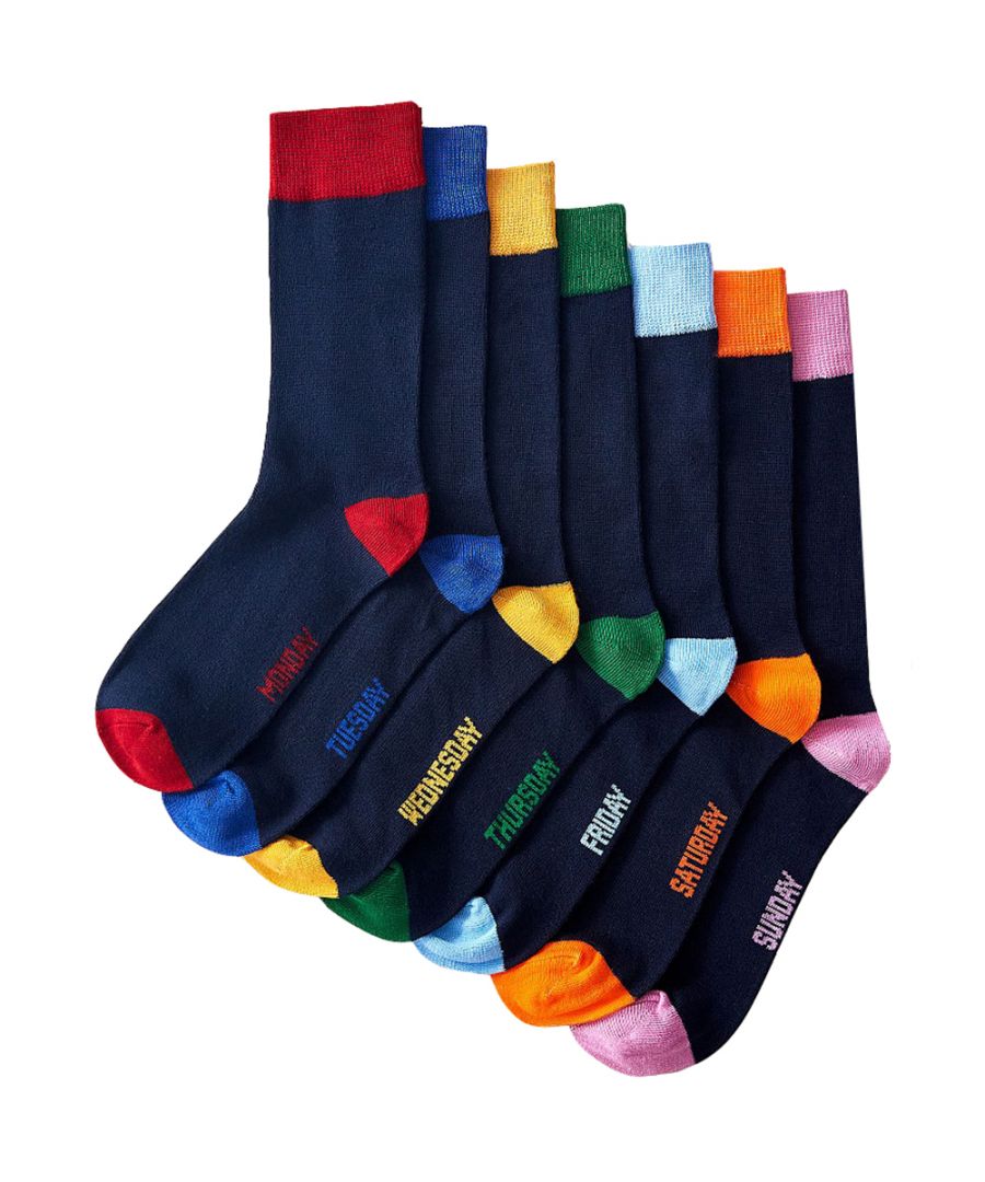 Image for Crew Clothing Mens 7 Pk Bamboo Sock