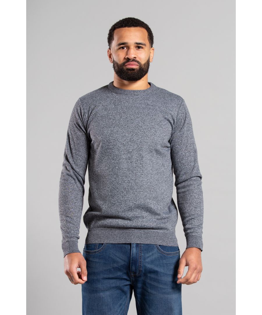 Stay on-trend with this Kensington Eastside birdseye knit, crewneck jumper. Crafted from high-quality materials, this timeless piece boasts a comfortable and stylish fit. Perfect for any occasion, dress it up or down. Machine washable for easy care.