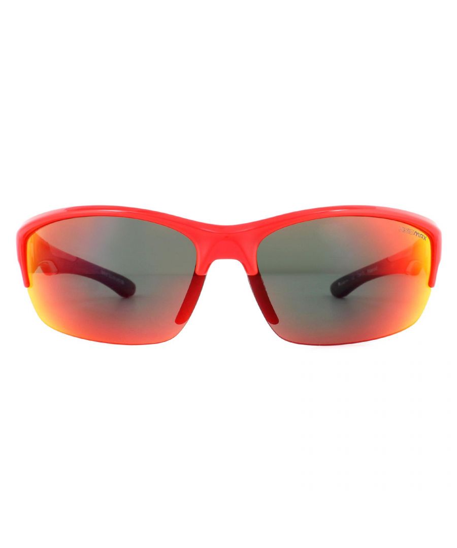 Cairn Unisex Sunglasses Wave 06 Red Grey Polarized - One Size