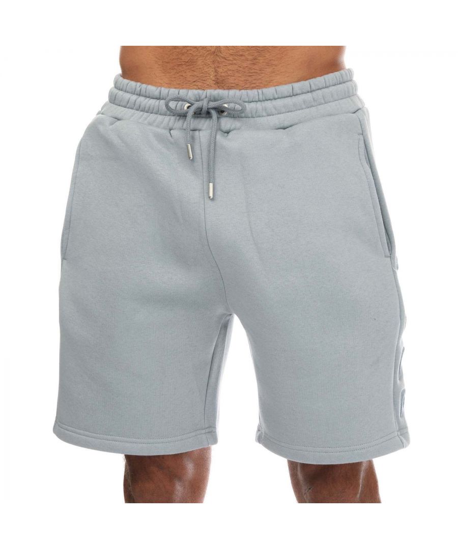 Mens NICCE Mercury Jog Shorts in blue.- Elasticated waist.- Two side pockets.- Embroidered Nicce branding.- Regular fit.- 60% Cotton  40% Polyester.- Ref: 0036K0080531