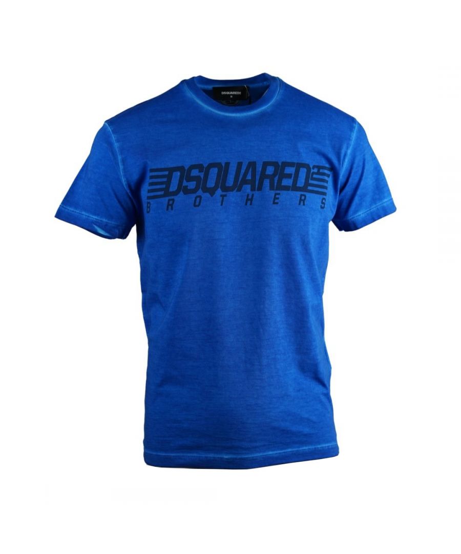 Image for Dsquared2 Brothers Cool Fit Blue T-Shirt