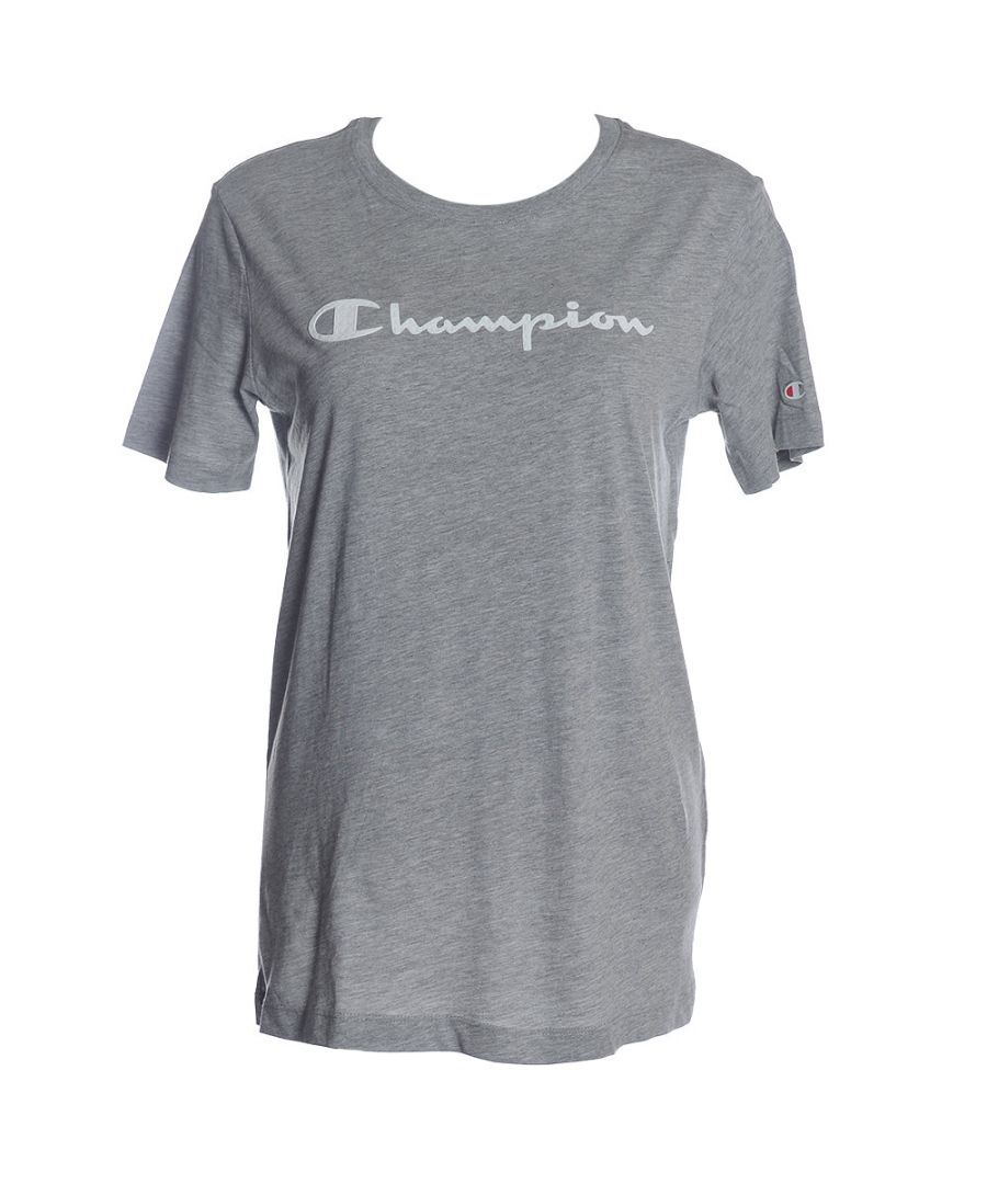 • 100% katoen   • Crew Run   • Champion Logo