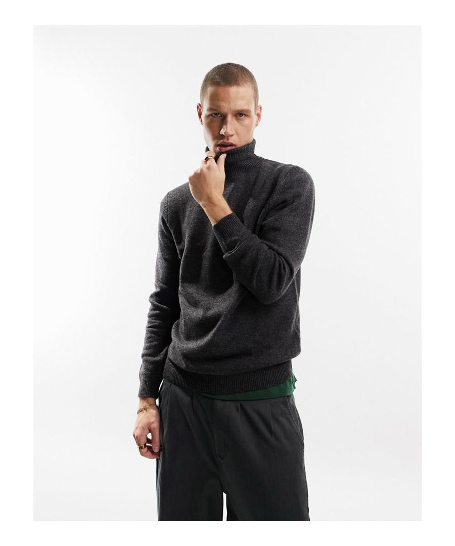 Jumpers by ASOS DESIGN Cosy never looked so good Roll-neck Long sleeves Ribbed trims Regular fit Sold by Asos