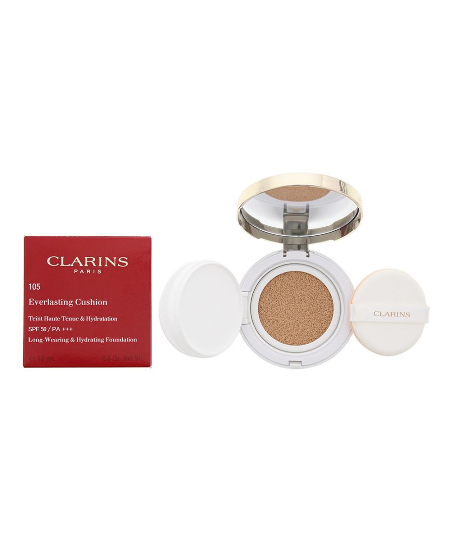 Clarins Everlasting Cushion Foundation Spf 50 is a ultra matte, silky skin finish foundation that knocks back shine for a streak/patchy free look. The foundation has triple protections against pollution and uv rays. It gives the illusion of effortlessly flawless skin. Wears for up to 15 hours.