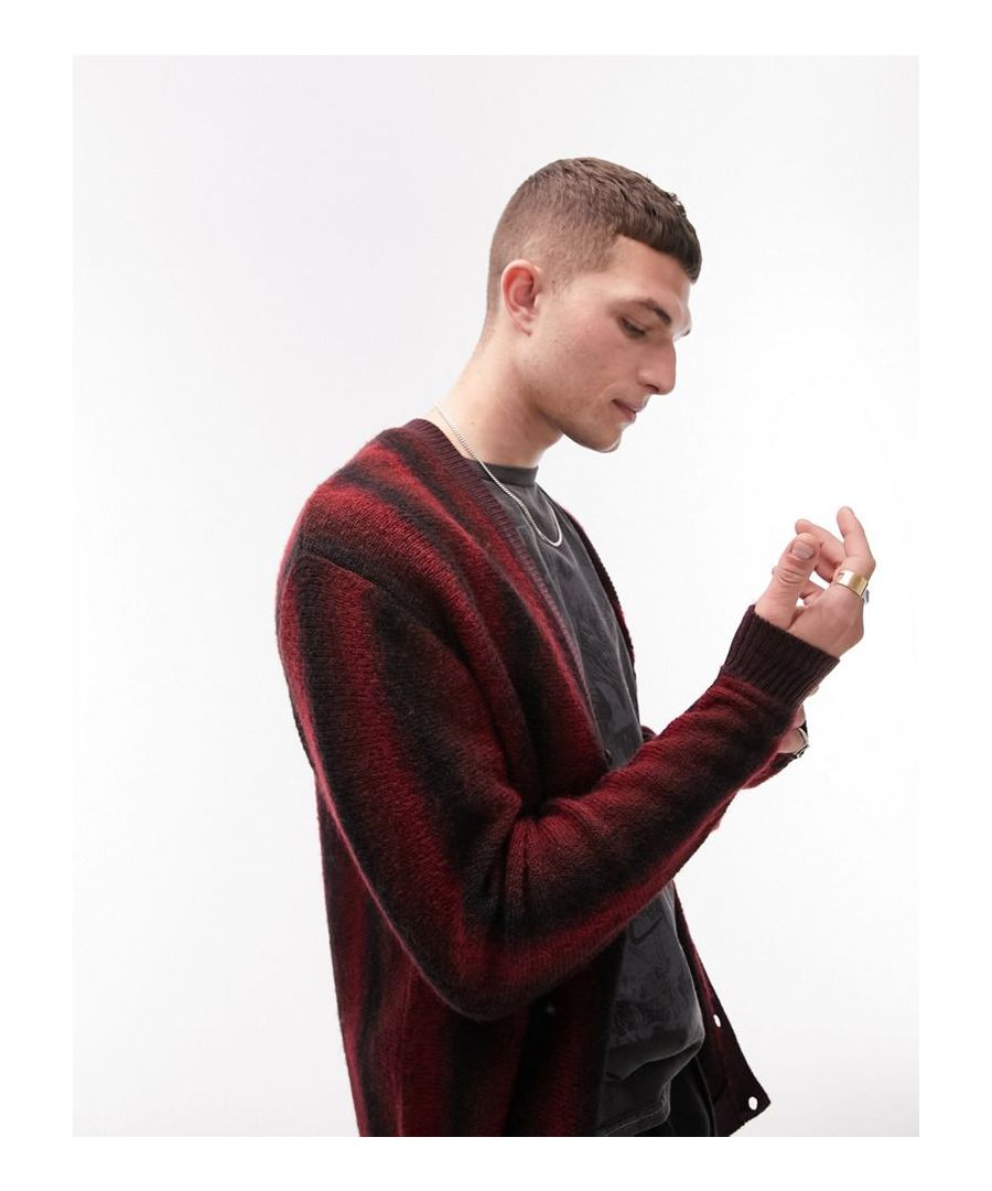 Jumpers & Cardigans by Topman Welcome to the next phase of Topman V-neck Button placket Long sleeves Regular fit  Sold By: Asos