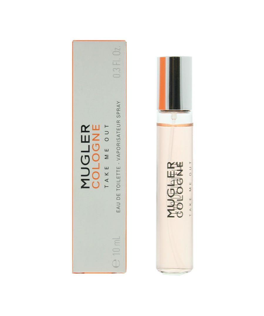 Mugler Cologne Take Me Out by Mugler is a floral fragrance for women and men. The fragrance features orange blossom and shiso. Mugler Cologne Take Me Out was launched in 2018.